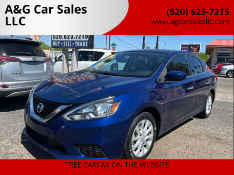 2018 Nissan Sentra for sale at A&G Car Sales  LLC in Tucson AZ