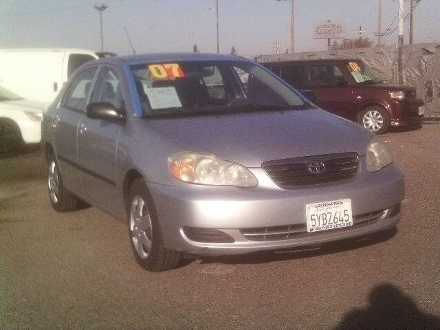 2007 Toyota Corolla for sale at Valley Auto Sales & Advanced Equipment in Stockton CA