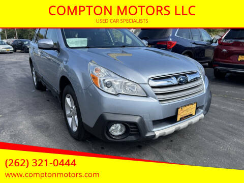 2013 Subaru Outback for sale at COMPTON MOTORS LLC in Sturtevant WI