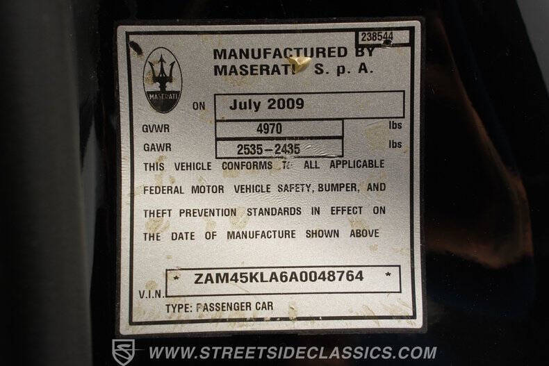 2010 Maserati GranTurismo S Automatic
