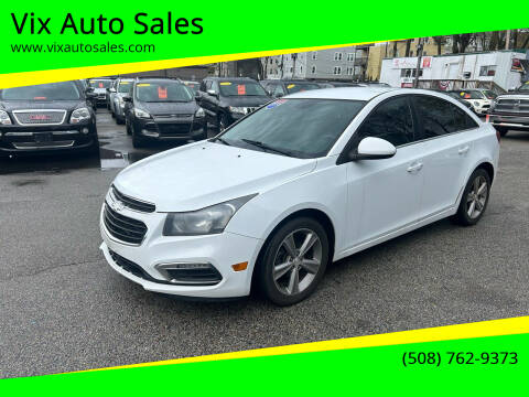 2015 Chevrolet Cruze for sale at Vix Auto Sales in Worcester MA