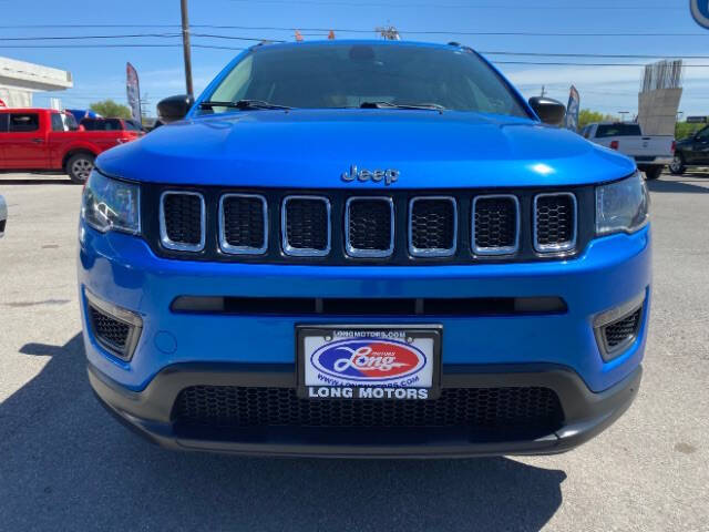 Blue 2017 Jeep Compass Sport 4x4 Sport 4dr SUV (midyear release) 2