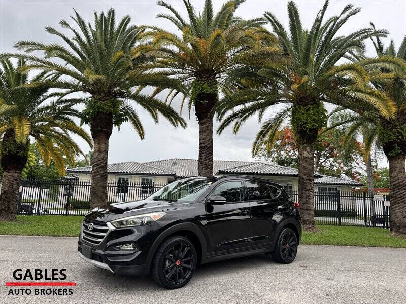 Black 2017 Hyundai TUCSON Night AWD Night 4dr SUV 2