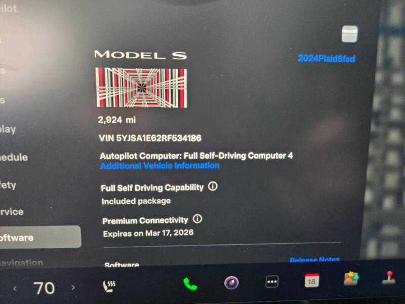 2024 Tesla Model S Plaid