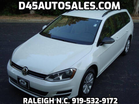 2016 Volkswagen Golf SportWagen for sale at D45 Auto Brokers in Raleigh NC