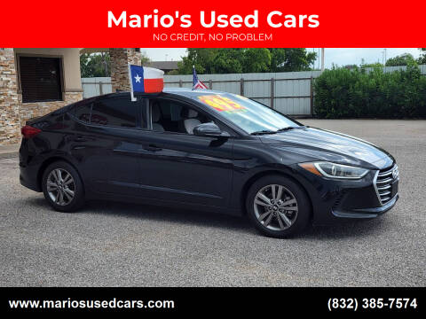 2018 Hyundai Elantra for sale at Mario's Used Cars - Pasadena Location in Pasadena TX