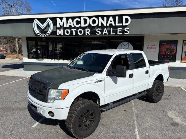 2014 Ford F-150 for sale at MacDonald Motor Sales in High Point NC