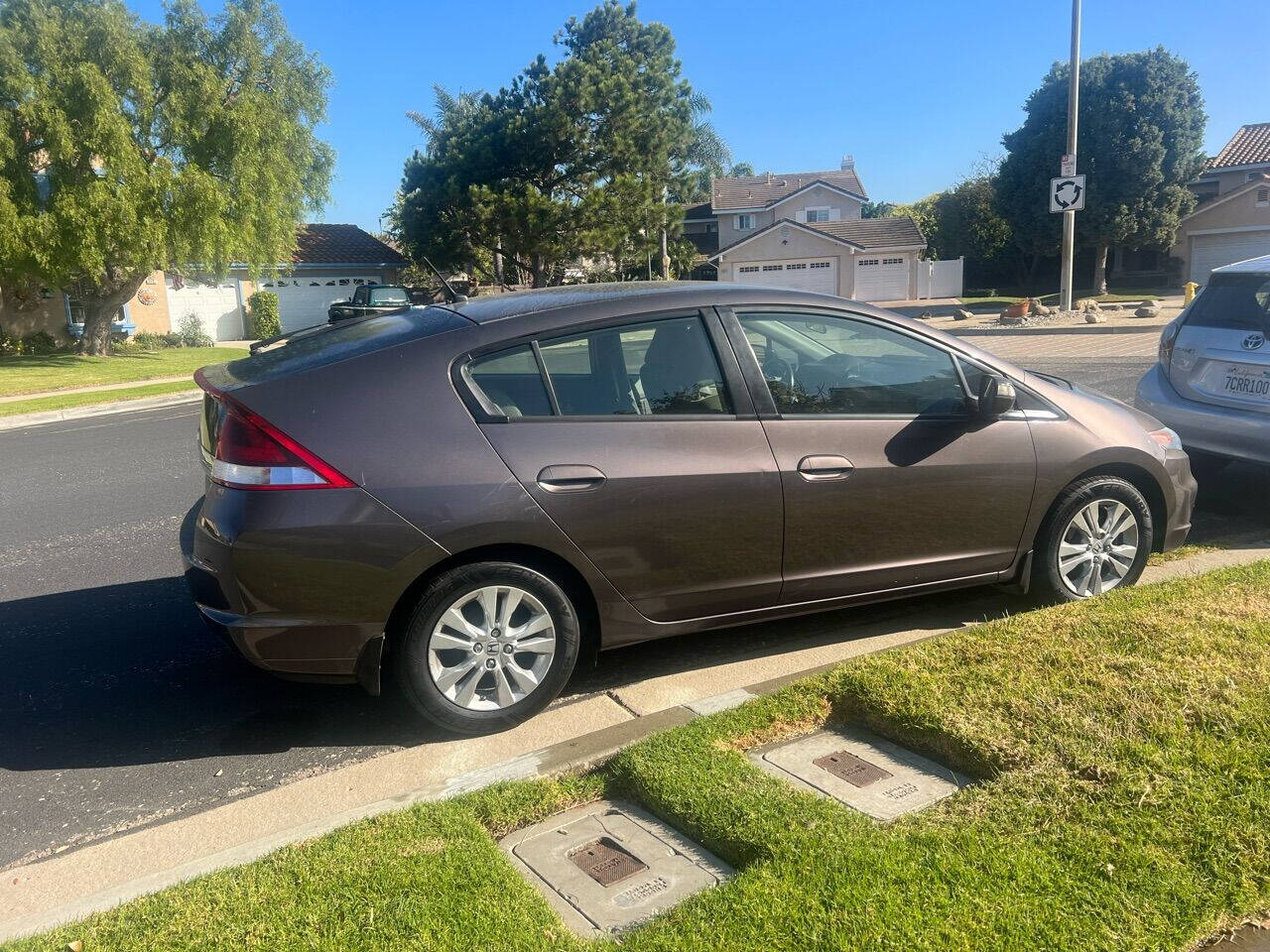 Dk. Brown 2013 Honda Insight EX EX 4dr Hatchback 2