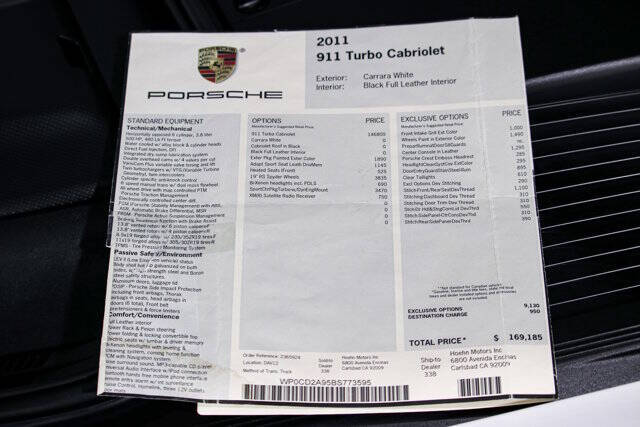 2011 Porsche 911 Turbo