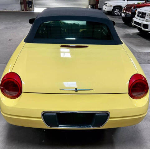 2002 Ford Thunderbird for sale at AUTO-TECH in WEST SACRAMENTO, CA