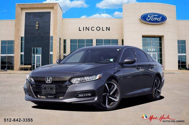 2020 Honda Accord for sale at MAC HAIK PRE OWNED in Hutto TX