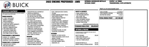 2022 Buick Encore Preferred