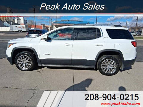 2019 GMC Acadia SLE-2