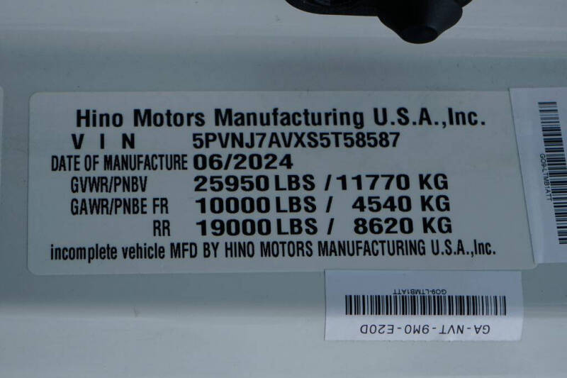 2025 Hino L6