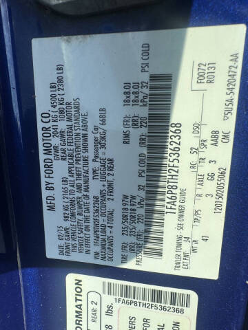 2015 Ford Mustang EcoBoost Premium