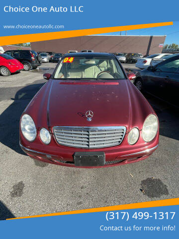 2004 Mercedes-Benz E-Class for sale at Choice One Auto LLC in Beech Grove IN