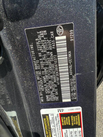 2011 Toyota Camry LE