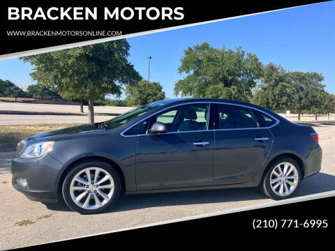 2013 Buick Verano for sale at BRACKEN MOTORS in San Antonio TX