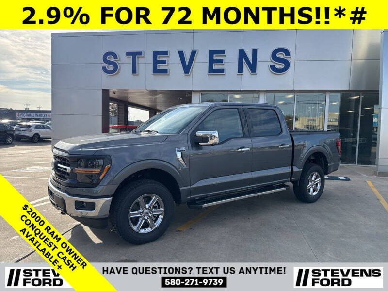 2024 Ford F-150 for sale at STEVENS FORD in Enid OK