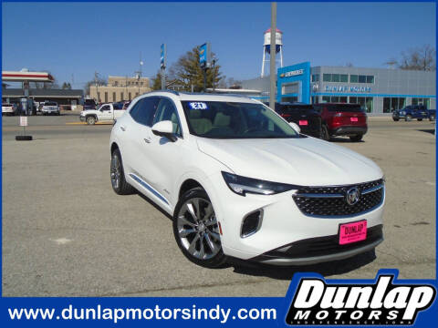 2021 Buick Envision for sale at DUNLAP MOTORS INC in Independence IA