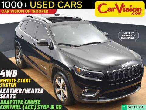 2021 Jeep Cherokee for sale at Car Vision of Trooper in Norristown PA