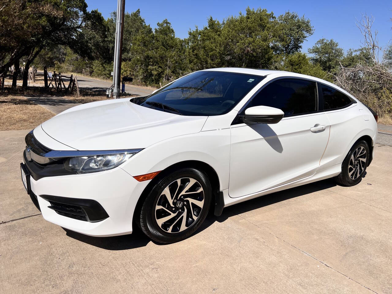 Used Car 2017 Honda Civic  Lx P 2dr Coupe For Sale Under $15,000 In Austin, Texas