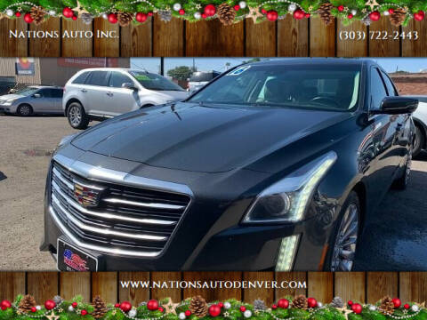 2016 Cadillac CTS for sale at Nations Auto Inc. in Denver CO