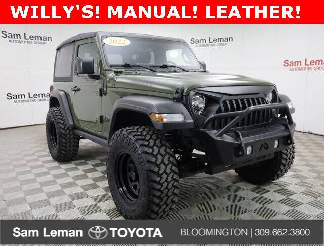 2022 Jeep Wrangler for sale at Sam Leman Mazda in Bloomington IL