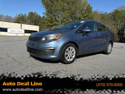 2016 Kia Rio for sale at Auto Deal Line in Alpharetta GA