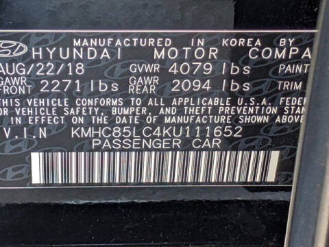 2019 Hyundai Ioniq Hybrid Limited