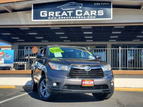 2014 Toyota Highlander for sale at Great Cars in Sacramento CA
