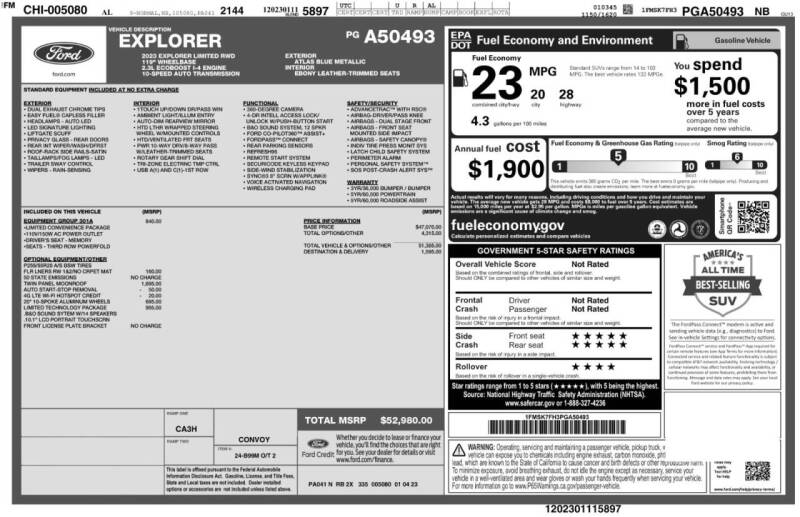 2023 Ford Explorer Limited