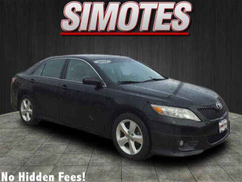 2011 Toyota Camry for sale at SIMOTES MOTORS in Minooka IL
