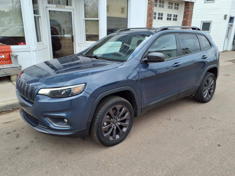 Used 2021 Jeep Cherokee 80TH with VIN 1C4PJMMX9MD225395 for sale in Sand Creek, WI