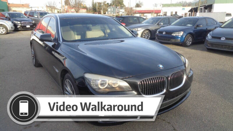 2009 BMW 7 Series for sale at RVA MOTORS in Richmond VA