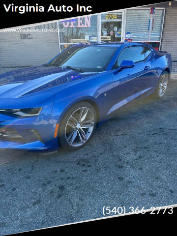 2016 Chevrolet Camaro for sale at Virginia Auto Inc in Roanoke VA