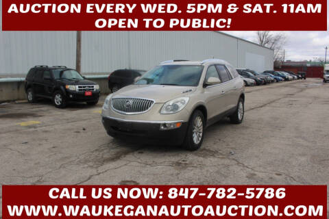 2009 Buick Enclave for sale at Waukegan Auto Auction in Waukegan IL