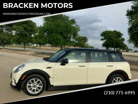 2016 MINI Clubman for sale at BRACKEN MOTORS in San Antonio TX