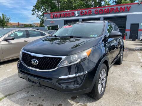 2015 Kia Sportage for sale at NUMBER 1 CAR COMPANY in Detroit MI