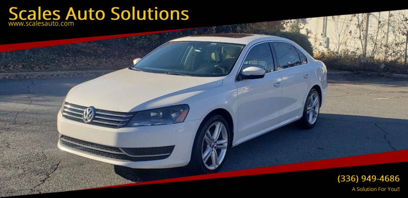2014 Volkswagen Passat SE