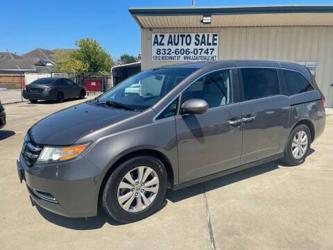 2015 Honda Odyssey for sale at AZ Auto Sale in Houston TX