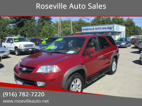 2003 Acura MDX for sale at Roseville Auto Sales in Roseville CA