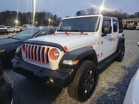 2021 Jeep Wrangler Unlimited for sale at Impex Auto Sales in Greensboro NC