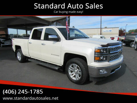 2014 Chevrolet Silverado 1500 for sale at Standard Auto Sales in Billings MT