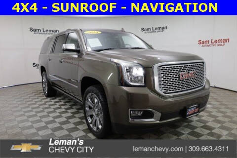 2016 GMC Yukon XL for sale at Leman's Chevy City in Bloomington IL
