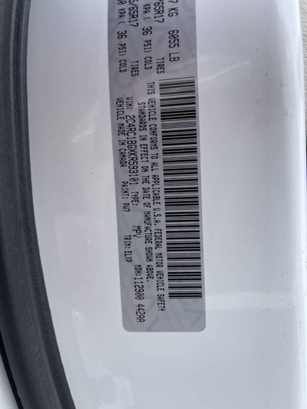 2019 Chrysler Pacifica Touring L