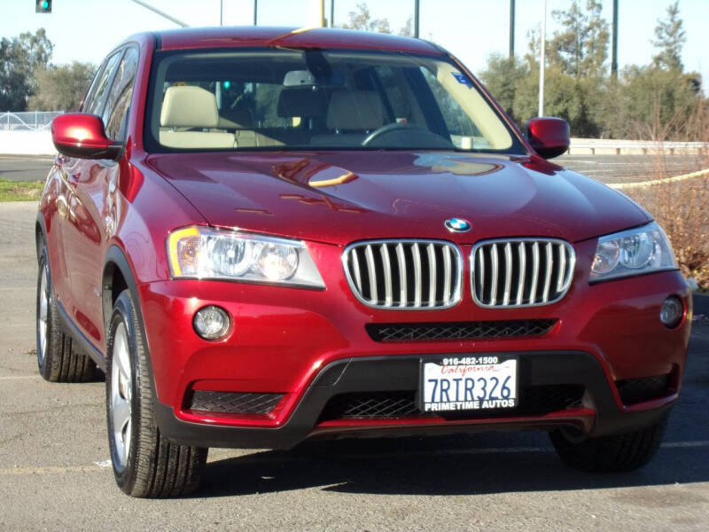 2012 BMW X3 for sale at PRIMETIME AUTOS in Sacramento CA