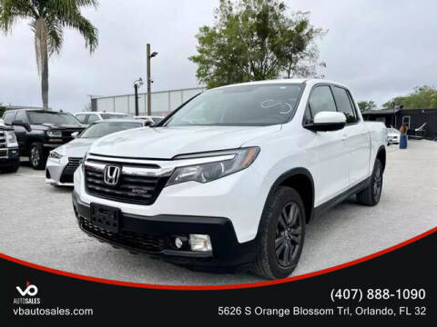 2019 Honda Ridgeline for sale at V & B Auto Sales in Orlando FL