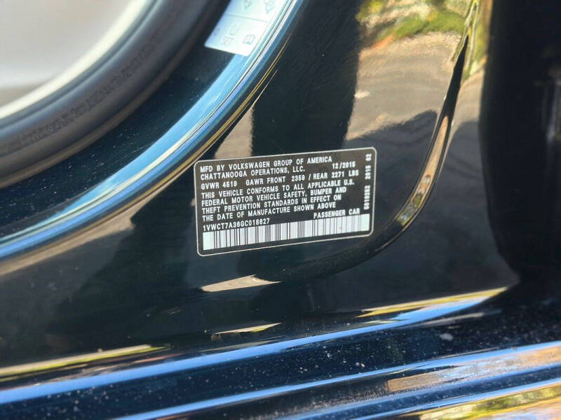 2016 Volkswagen Passat 1.8T SEL