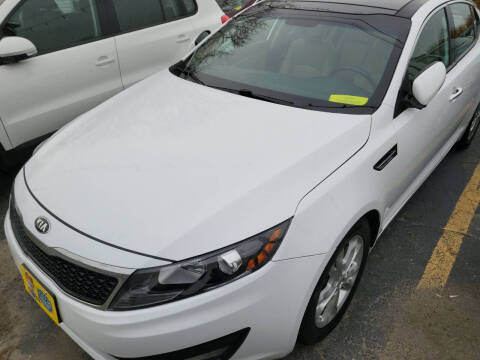 2013 Kia Optima for sale at Howe's Auto Sales in Lowell MA